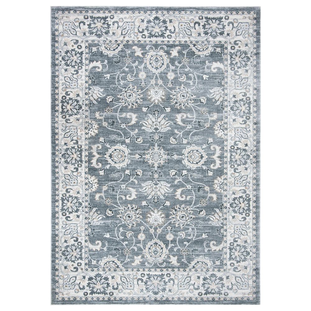 Safavieh Isabella ISA940F 9" x 12" Gray and Cream Area Rug, , large