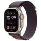 Apple Watch Ultra 2 GPS + Cellular, 49mm Titanium Case with Indigo Alpine Loop - Small, , large