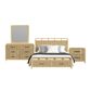 Mayberry Hill Ridgemont 4-Piece Queen Bedroom Set in Natural, , large