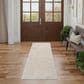Nourison Andes AND01 2"2" x 7"6" Ivory and Grey Runner, , large