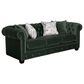 Decor-Rest Furniture Stationary Sofa in Green, , large