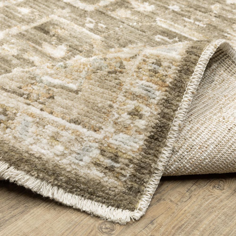 Oriental Weavers Lola Brown and Beige 5'3" x 7'6" Area Rug, , large