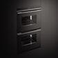 Fisher & Paykel Series 9 30" Contemporary Double Electric Wall Oven with 17 Functions in Stainless Steel and Black, , large