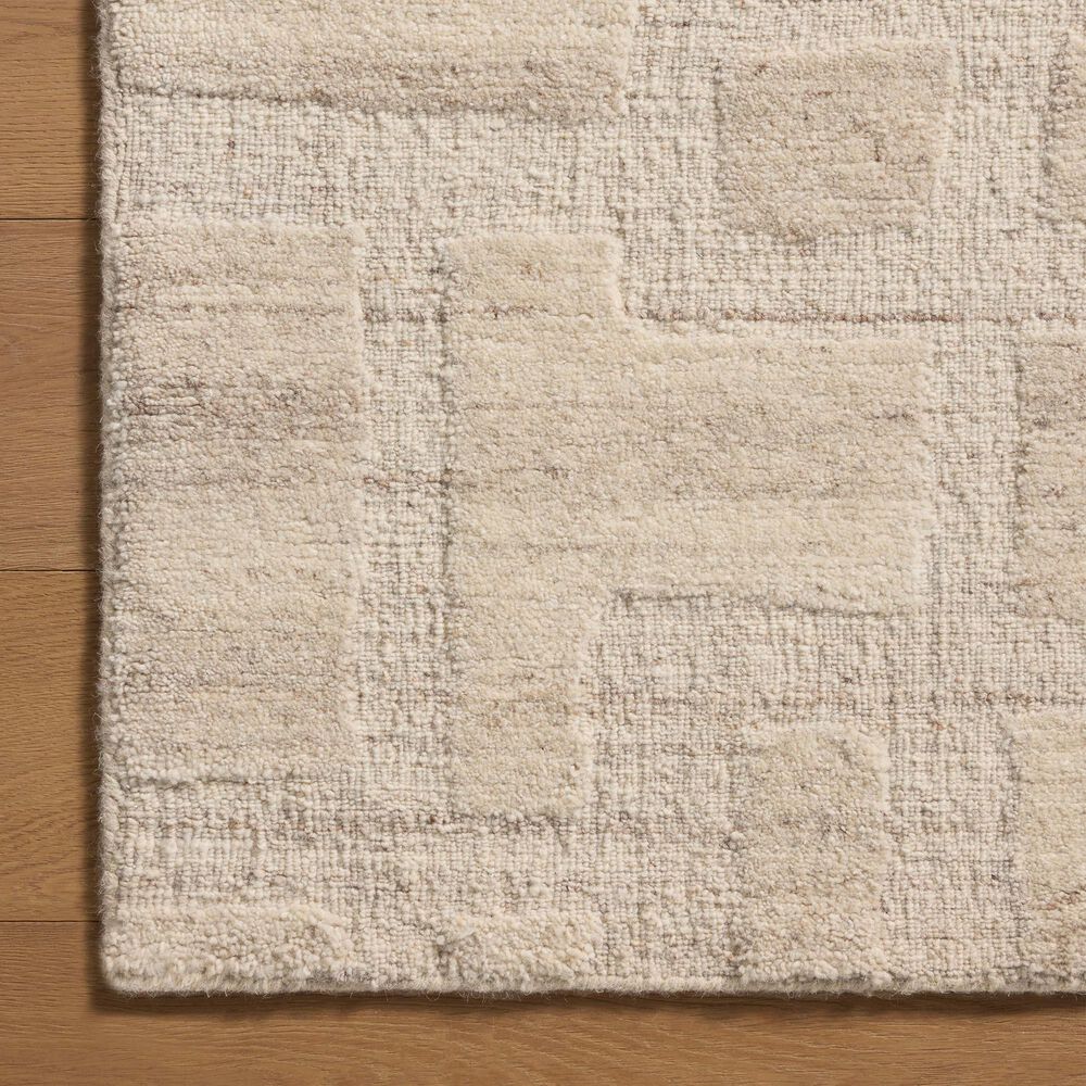 Loloi Hartley Ivory and Natural 2&#39;6&quot; x 7&#39;6&quot; Runner, , large