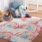 Safavieh Kids Playhouse 7"9" x 10" Blue and Ivory Rug, , large