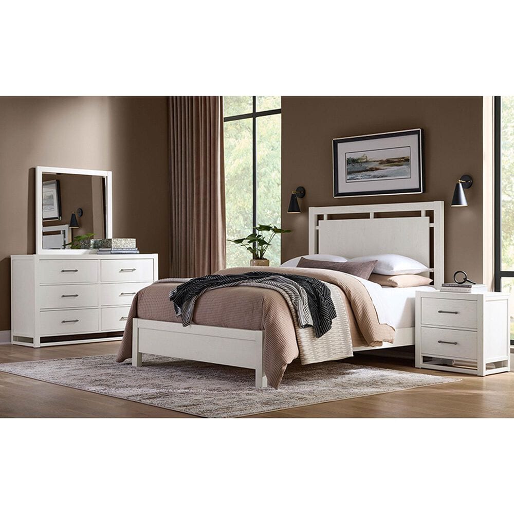 Viceray Collections Lodge and Loft Dresser Mirror in Soft White Oak, , large