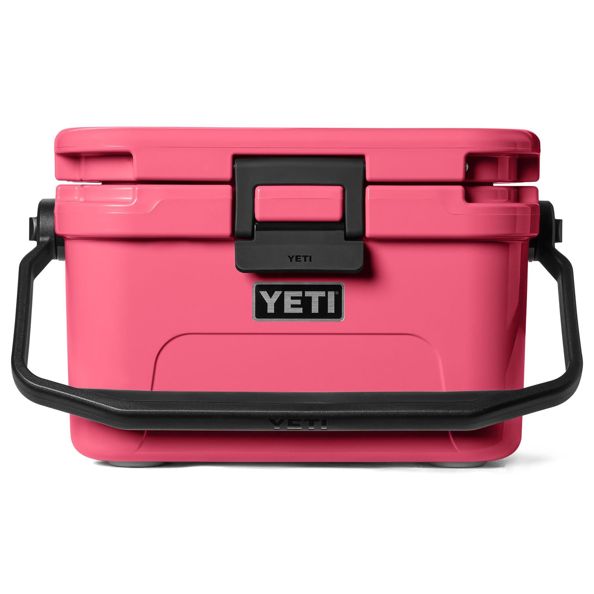 YETI Roadie 8 Hard Cooler in Tropical Pink