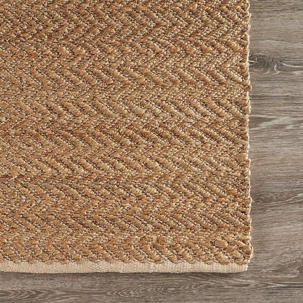 L&amp;R Resources Natural Fiber 7&#39;9&quot; x 9&#39;9&quot; Bright White Area Rug, , large