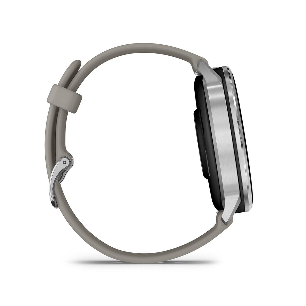 Garmin Venu 4  45 mm Silver with Citron Silicone band, , large