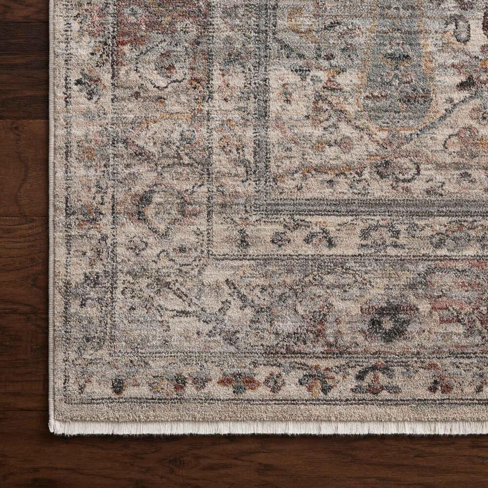 Loloi Lyra 4&#39; x 5&#39;7&quot; Sunset and Silver Area Rug, , large