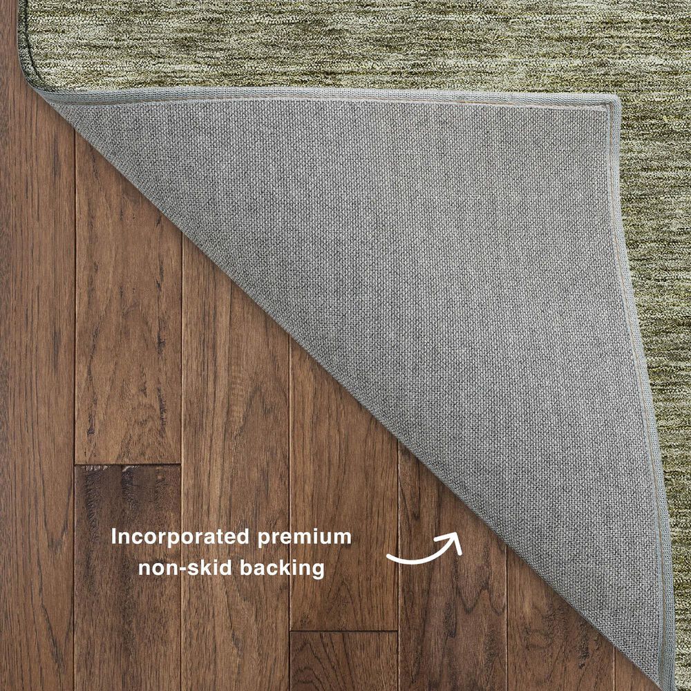 Dalyn Rug Company Soft Essentials Solid Sage 8' x 10' Indoor/Outdoor Area Rug, , large