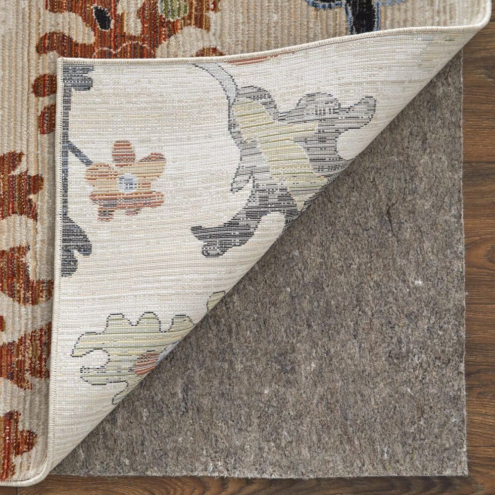 Feizy Melrose 6&#39;7&quot; x 9&#39;6&quot; Ivory and Multicolor Area Rug, , large