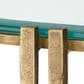 Jamie Young Garrison Console Table in Antique Brass, , large