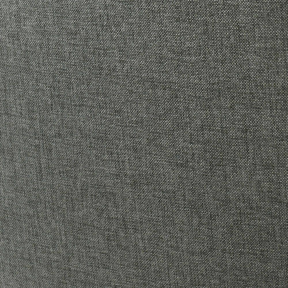 Armen Living Gina Side Chair with Charcoal Upholstery in Warm Walnut (Set of 4), , large