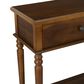 Linon Home Decor Mcghie Console Table in Hazelnut Brown, , large