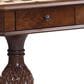HOMLUX Bishop II 2-Drawer Game Table in Cherry, , large
