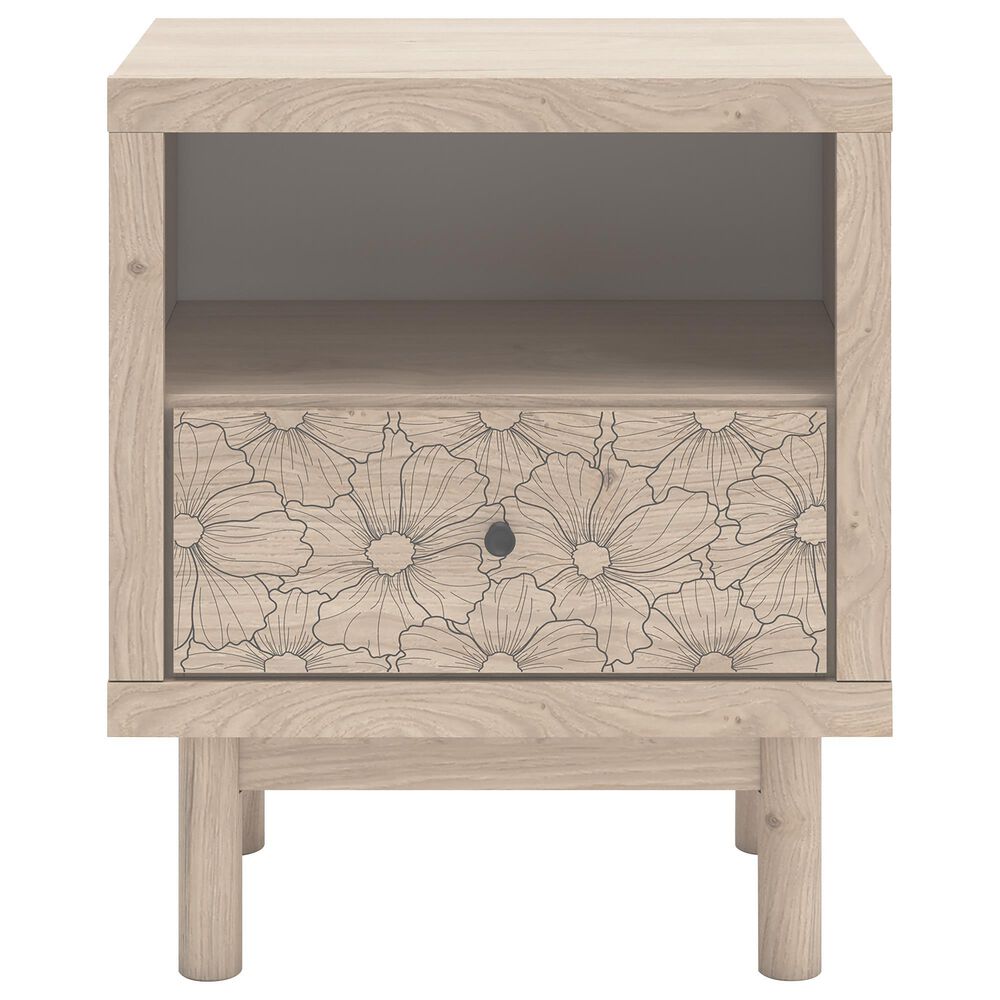 Ashley Arloster 1-Drawer Nightstand in Tan, , large