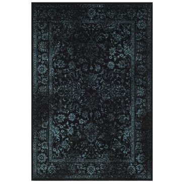Safavieh Adirondack ADR109K 3" x 5" Black and Teal Area Rug, , large