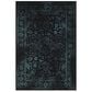 Safavieh Adirondack ADR109K 3" x 5" Black and Teal Area Rug, , large