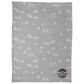 Lambs and Ivy Star Wars Mandalorian The Child Fleece Baby Blanket in Gray, , large