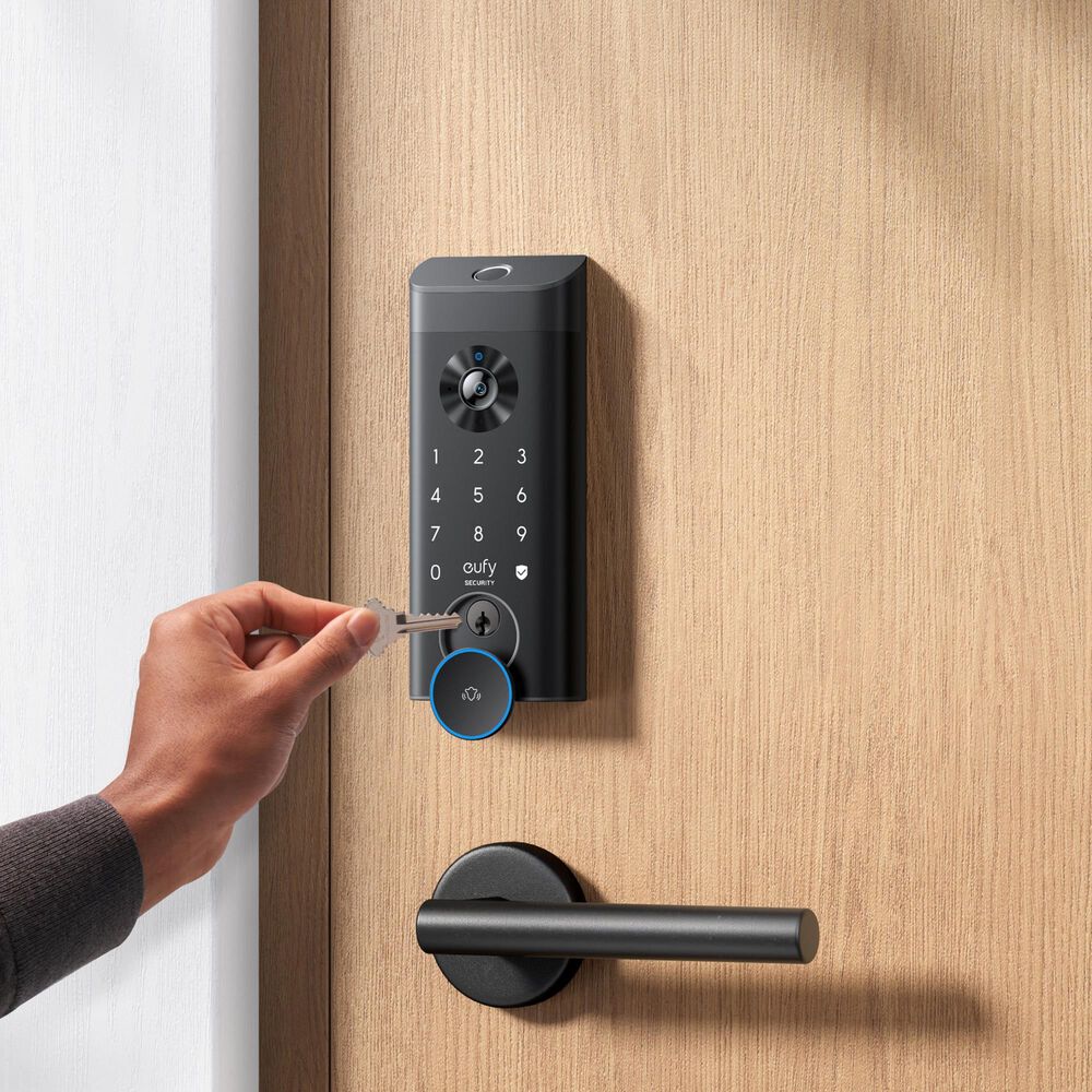 eufy E330 Video Smart Lock in Black, , large