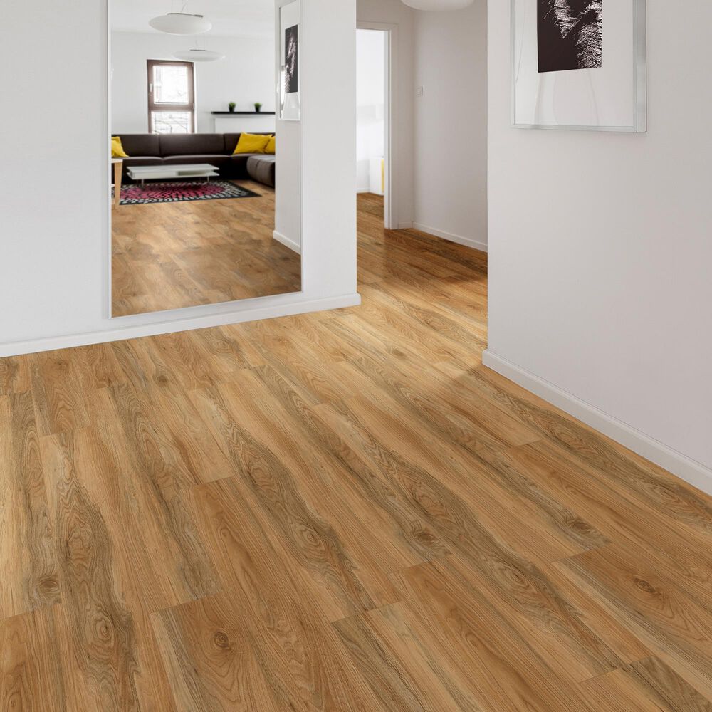 Tarkett NuGen Click Black Walnut Spiced 7&quot; x 60&quot; Luxury Vinyl Plank, , large