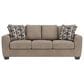 Ashley Triston-Peaks Stationary Sofa in Suede, , large
