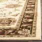 Safavieh Lyndhurst LNH555 3"3" x 5"3" Ivory and Brown Area Rug, , large