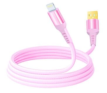 Pom Gear 10ft 24k Lightning in Rose Gold, , large