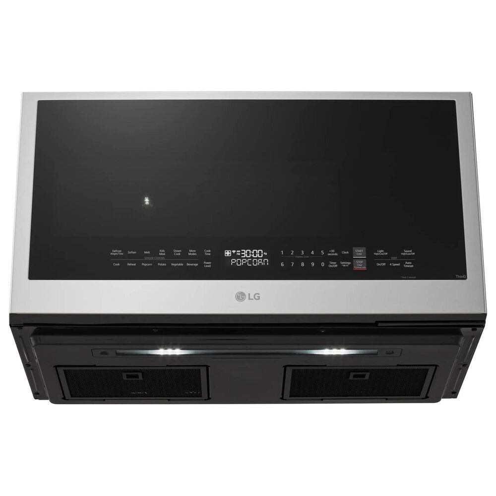 LG 2 Cu. Ft. Over-The-Range Microwave Oven in PrintProof Stainless Steel, , large