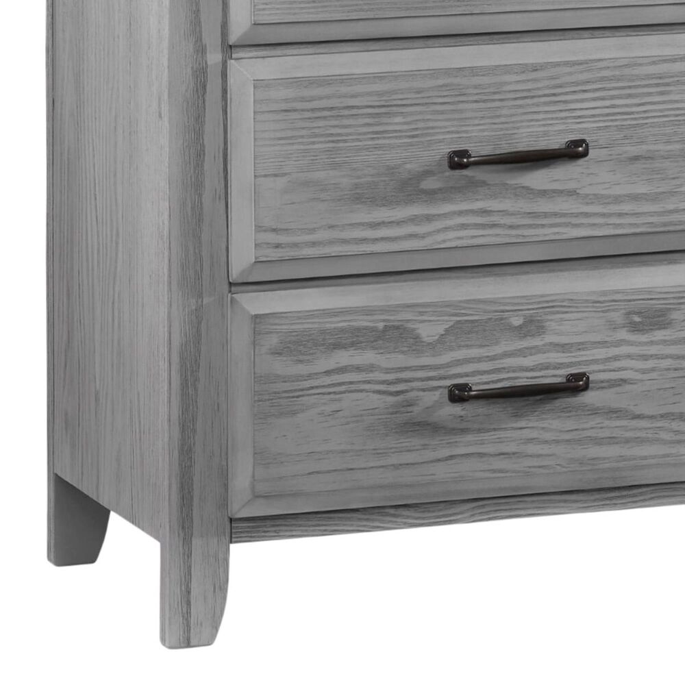 Oxford Baby Willowbrook 6 Drawer Dresser in Graphite Gray, , large