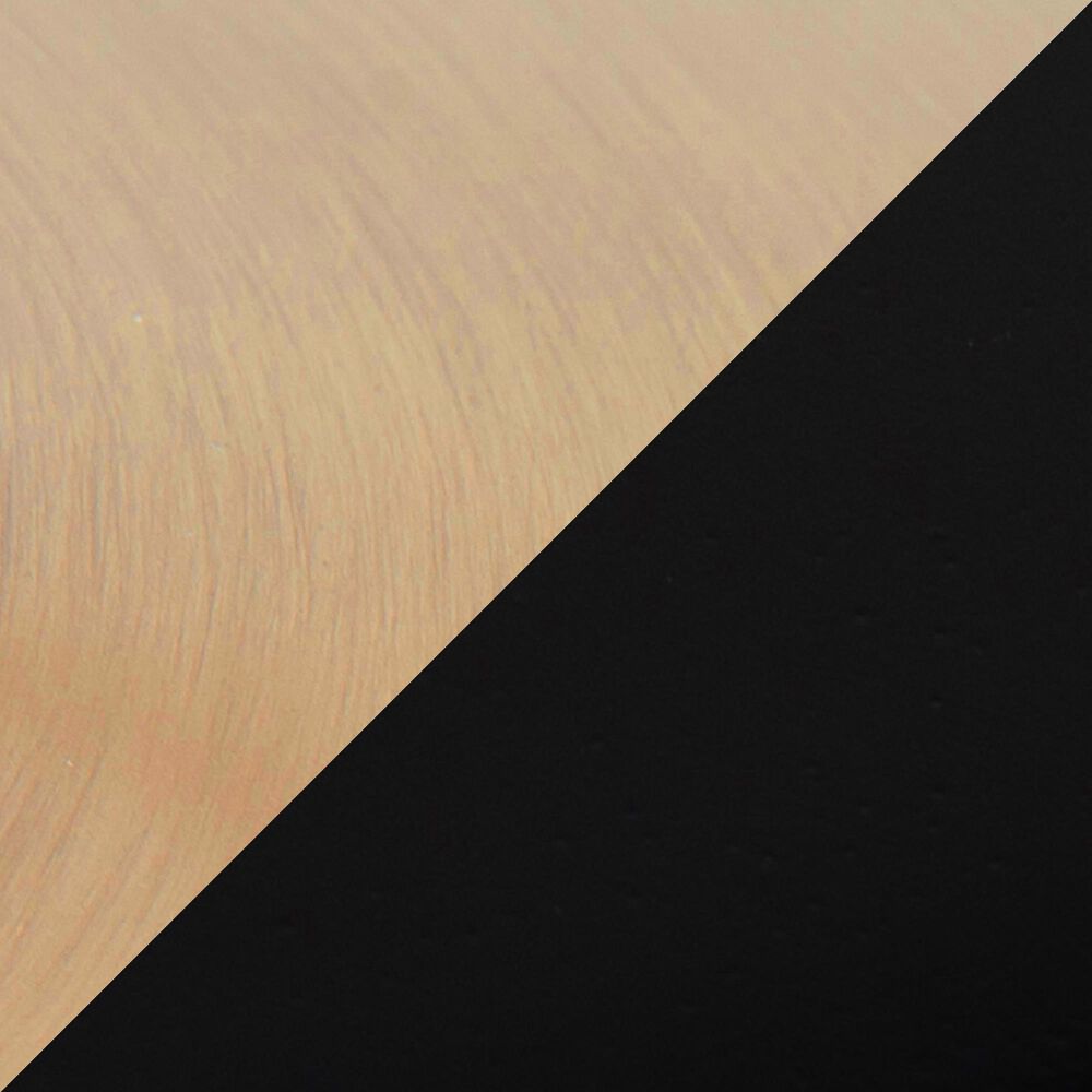 Lumisource Pebble Adjustable Bar Table in Black and Gold, , large