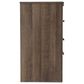 Ashley Juararo 2 Drawer Nightstand in Dark Brown, , large