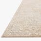 Loloi II Odette 4" x 6" Beige and Silver Area Rug, , large