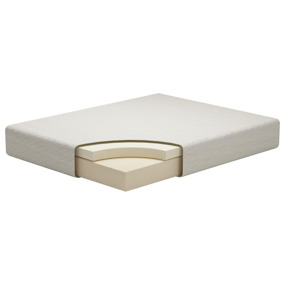 Sierra Sleep Chime 8&quot; Memory Foam Plush Twin Mattress, , large