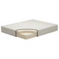 Sierra Sleep Chime 8" Memory Foam Plush Twin Mattress, , large