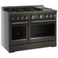 Whirlpool 6.3 Cu. Ft. Freestanding Gas Range with 6 Sealed Burners in Black Ore, , large