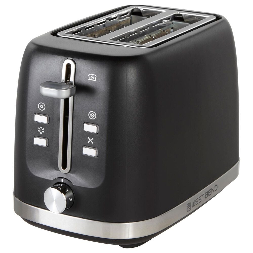 West Bend 2-Slice Toaster in Black, , large