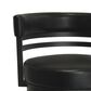 Delaware Dining Ambridge 26" Swivel Barstool in Pebblestone/Black, , large