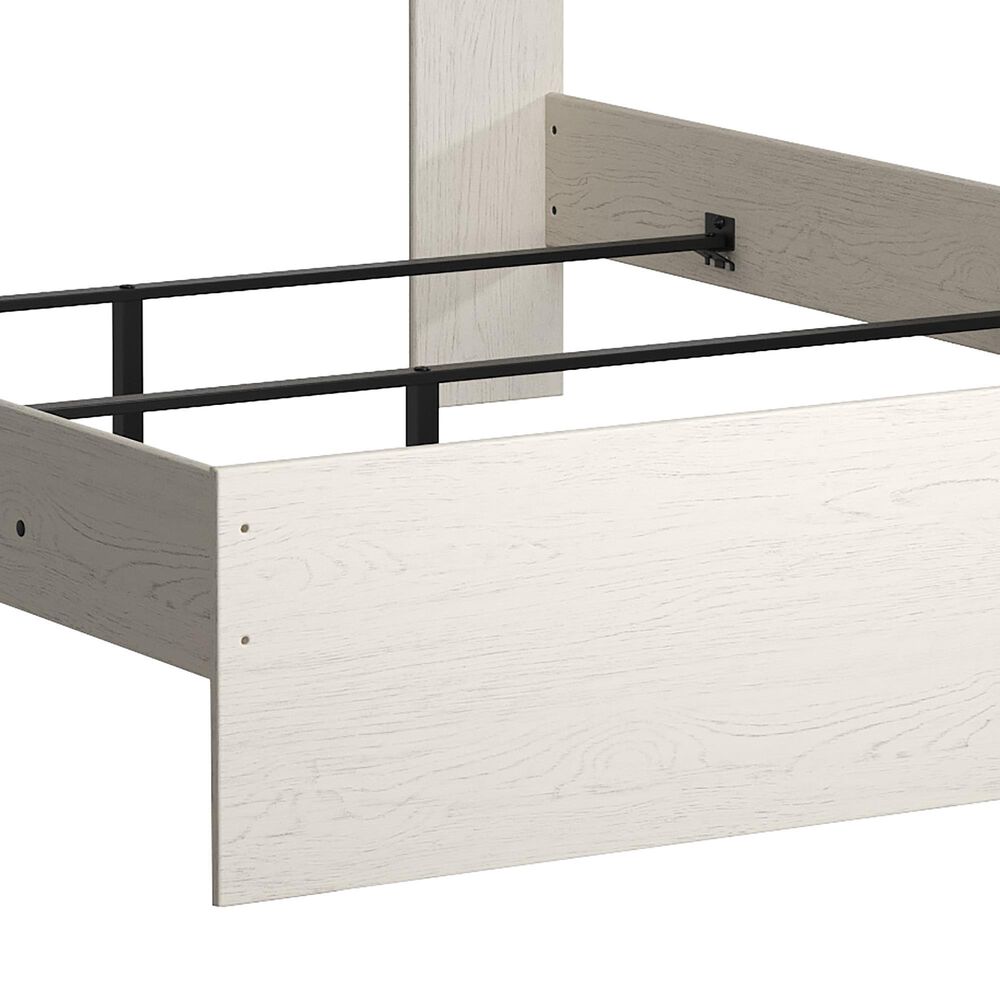 Ashley Stelsie Queen Panel Bed in White, , large