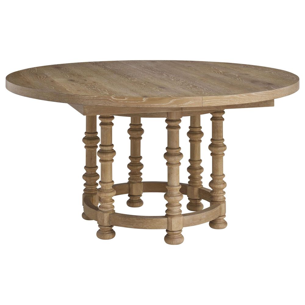 Lexington Home Brands Montecito Ennisbrook Dinning Table in Light Chestnut and Ivory - Table Only, , large