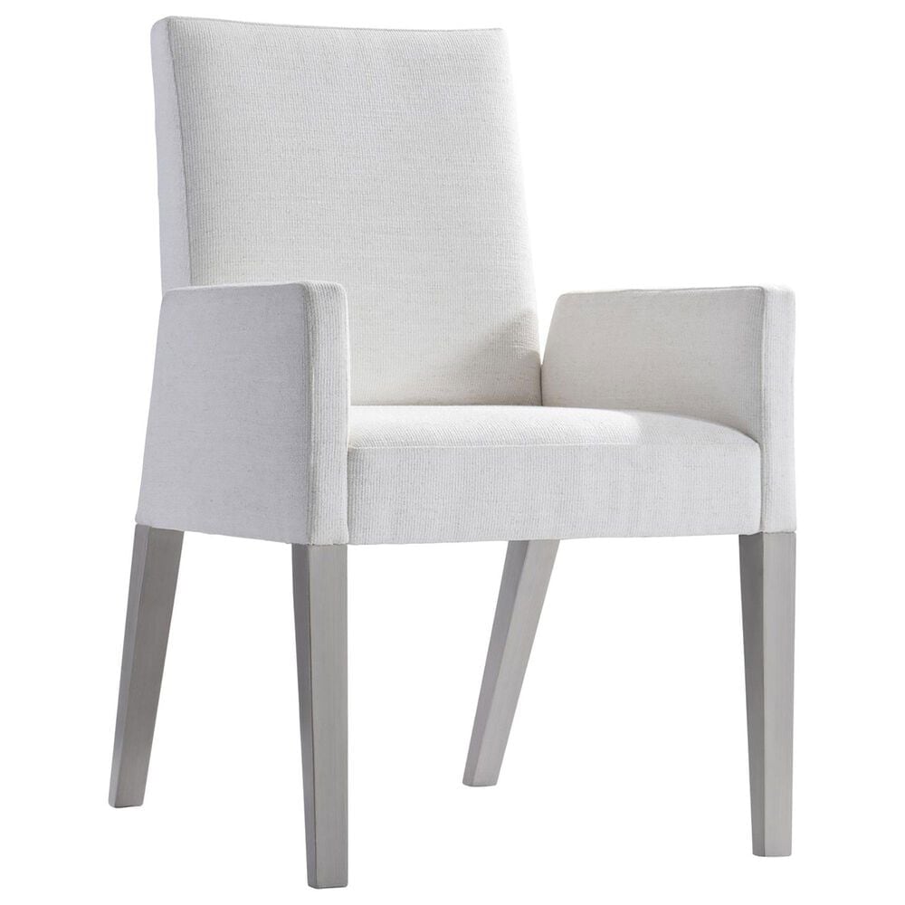 Bernhardt Stratum Dining Upholstered Arm Chair in Mist, , large