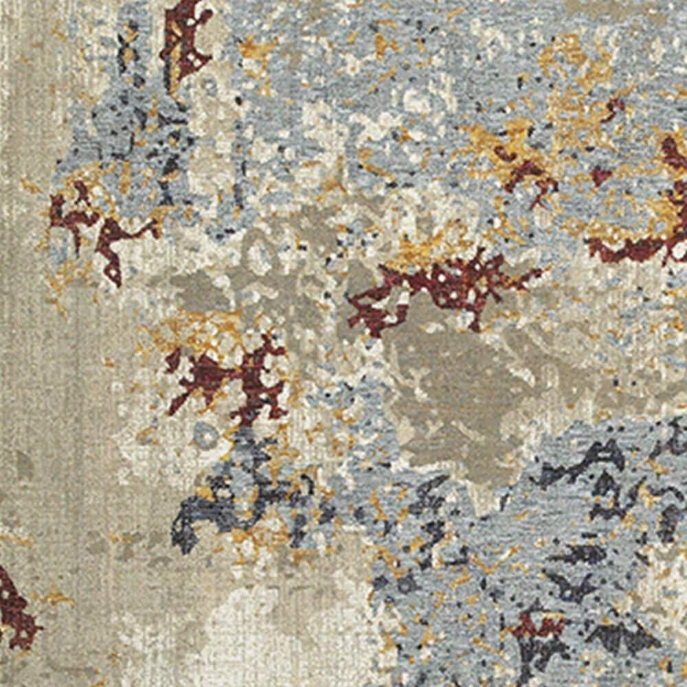 Oriental Weavers Evolution 8043K 8&#39;6&quot; x 11&#39;7&quot; Beige and Blue Area Rug, , large