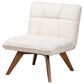 Baxton Studio Darielle Accent Chair in Cream, , large