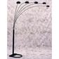 Anthony California 93" 5-Arm Arc Floor Lamp in Black, , large