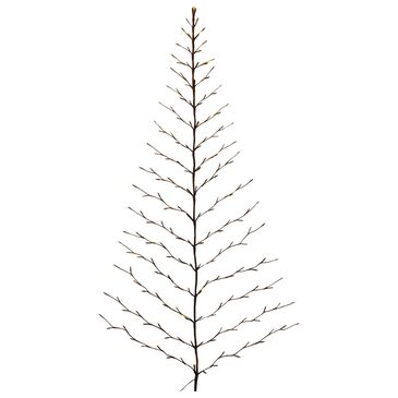 The Gerson Company Everlasting Glow 6" Tree Shaped Wall Hanging with 180 Warm White LED Lights, , large