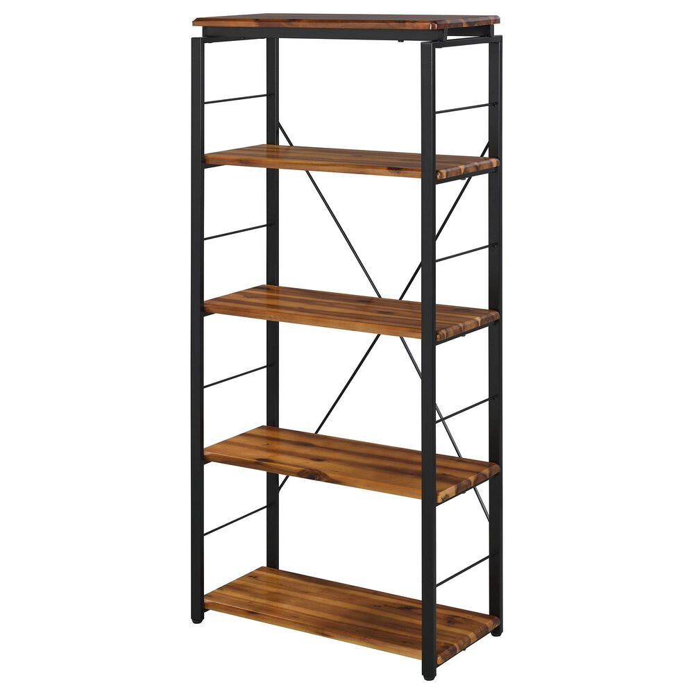 Gunnison Co. Jurgen Bookshelf in Oak/Black, , large