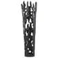 Maple and Jade 9" Abstract Drip Decorative Vase with Melting Designed Body in Black, , large