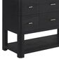 James Martin Vanities Lucian 48" Single Vanity in Carbon Oak with 3 cm Victorian Silver Quartz Top, , large