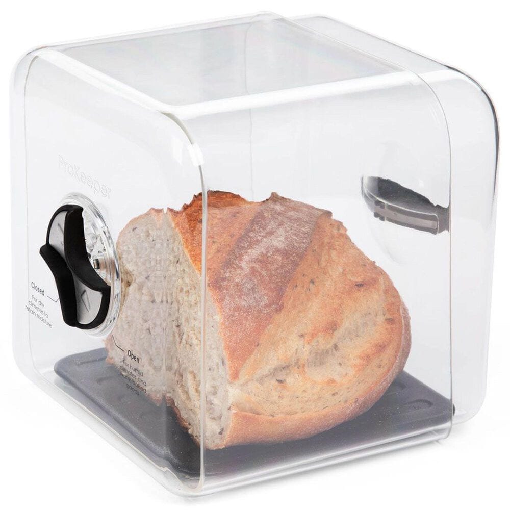 Progressive ProKeeper Plus 11" Adjustable Bread Bin in Clear, , large
